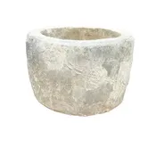 Antique Round Limestone Trough