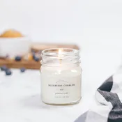 Antique Candle Co.® - Soy Wax Mason Jar Candle - Blueberry Cobbler  - 8 oz.