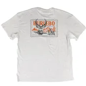 Burlebo Buck Stamp SS Tee in Ash Grey
