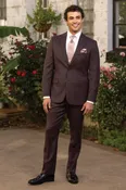Eggplant Couture 1910 Suit — AVA Formals and Laney Bridal