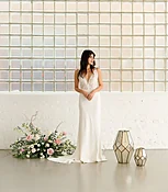 Altar Floral Arrangement Avant Garde Blush & Ivory