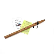 Beginner Native American Style G Flute  | Medium Sized | Natural Heartwood Cedar