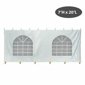 20 Foot Heavy Duty Side Wall with Windows