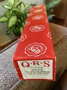 QRS Word ALL I WANT FOR CHRISTMAS IS MY TWO FRONT TEETH 8455 Player Piano Roll
