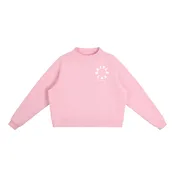 BattleLax Virginia Beach Essential Fleece Mock-Neck Crew Sweatshirt - Pink