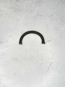 5" Chunky Rubber Extender, Black