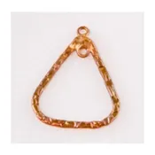 21mm Rainbow Copper Earring Finding
