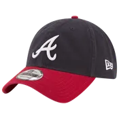 Atlanta Braves MLB Core Classic Dad Hat - NAVY/RED