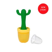 2-in-1 Solid Food Feeder + Cactus Teether