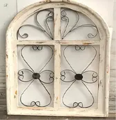 ARCHED HEART WINDOW