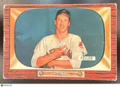 1955 Bowman Bob Feller #134 Cleveland Indians