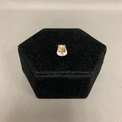 10K Gold Diamond LOF Lapel Pin (2.0g)