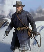 Arthur Morgan Red Dead Redemption 2 Blue Coat