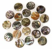 Abalone Shell Discs (1 Hole)