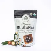 Organic Macadamias with Dark Chocolate (9oz)