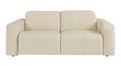 Bassett Club Level Airy Power Leather Motion Loveseat