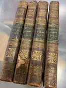 1827 The Rambler, In Four Volumes Samuel Johnson - Leather — dogtown books