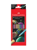 10 Count Metallic Color Pencils Set