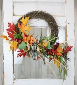 Autumn's Bounty Wreath (SILK)