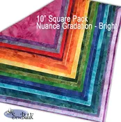 10" Square Pack - Nuance Gradations - Bright