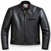 BECK® 666 Distressed Horsehide Leather Motorcycle Jacket