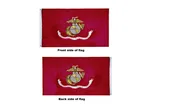 3 FT. X 5 FT. Embroidered Double Sided US Marine Corps Outdoor Flag — Lawson Flag Supply