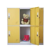 6 Door Metal Storage Cabinet