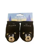 3D Bear Baby Bootie, Socks