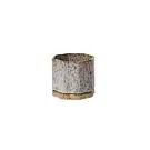Avenell Pot with Saucer 5.5"x 5.5"