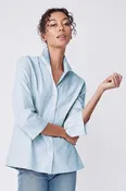 3/4 Sleeve Ginna Saltwater