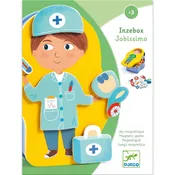 Djeco Inzebox Jobissimo Magnetic Dress Up Travel Toy — Lasso The Moon