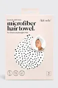 Micro Dot Microfiber Quick Dry Hair Towel by Kitsch