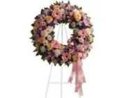 22"- " BEST SELLER "  MAUVE WREATH