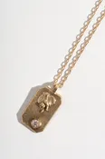 14K + Diamond Destined Necklace