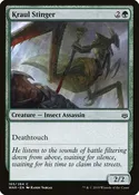 Magic: The Gathering Kraul Stinger (165) Lightly Played