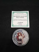 Amy Brown Silver Coin – Wall Flower