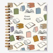 12-Month Books Custom Planner