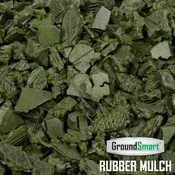 GroundSmart Coated Rubber Mulch - 2000 lbs (1 Ton) Bulk Bag
