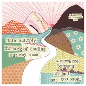 At Last and Too Soon Sympathy Greeting Card