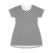 Checker Board Skater Girl Dress