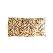 Black Gold Damask Eye Pillow
