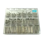 360-Piece Spring Bar Pin Set for Watches 8mm-25mm