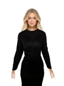 Pink Orchid Henley Basic Top