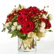 Believe Christmas Centerpiece Bouquet -Floral Design