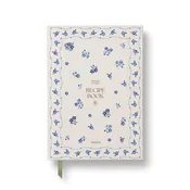 Blue Floral Recipe Journal