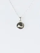 Cape Cod Mini Map Pendant w/ Chain — Lexaco