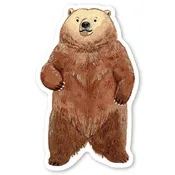 Bear Sticker