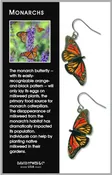 Monarch Butterfly Earrings