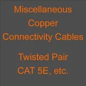4-Pair 24 AWG Mohawk CAT5E+ Plenum 450 MHz BLUE 470FT