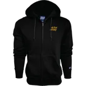 ASU Hockey Blue84 Black Full Zip Hoodie